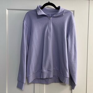 Lulu Lavendar 1/2 Zip